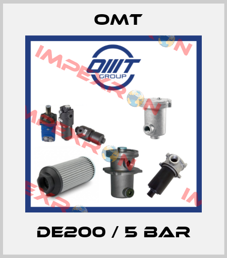 DE200 / 5 bar Omt