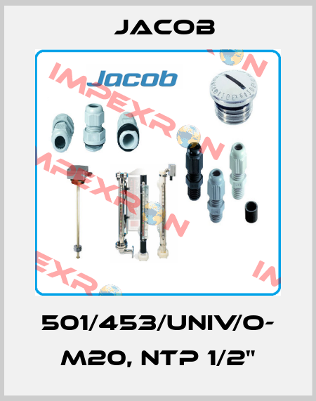 501/453/UNIV/O- M20, NTP 1/2" JACOB