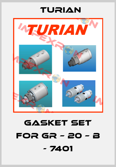 Gasket set for GR – 20 – B - 7401 Turian