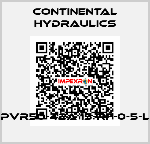 PVR50-42A 15-RF-0-5-L Continental Hydraulics