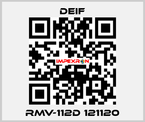 RMV-112D 121120 Deif