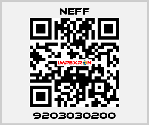 9203030200 Neff