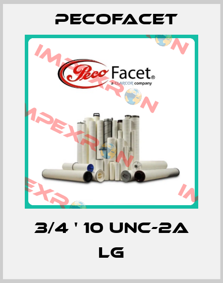 3/4 ' 10 UNC-2A LG PECOFacet