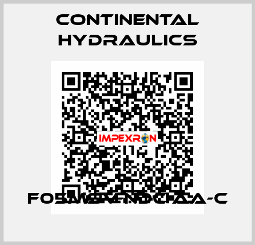 F05MSV-NDC-AA-C Continental Hydraulics