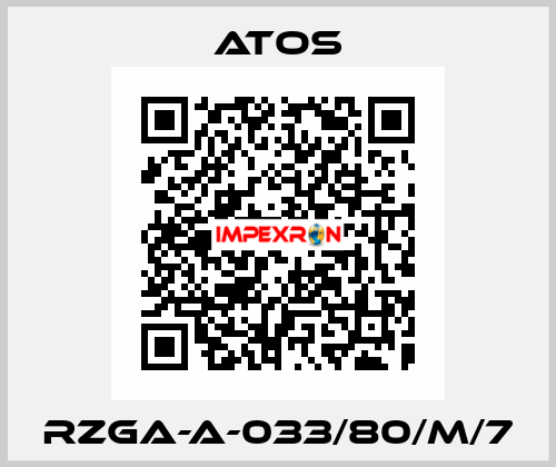 RZGA-A-033/80/M/7 Atos