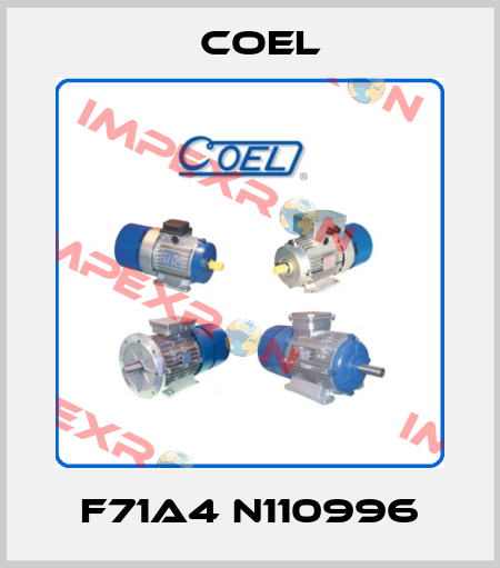 F71A4 N110996 Coel