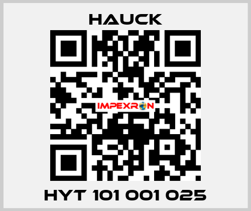 HYT 101 001 025 HAUCK