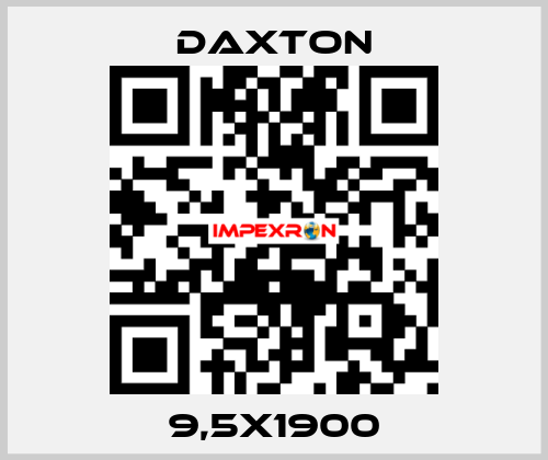 9,5X1900 DAXTON