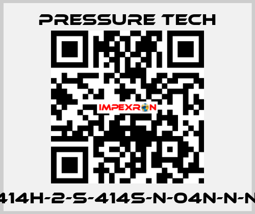 MF414H-2-S-414S-N-04N-N-NV/C Pressure Tech