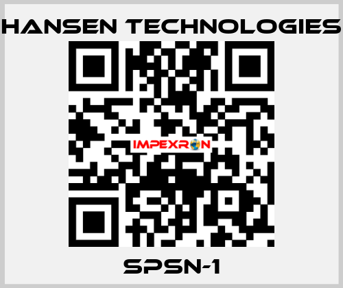 SPSN-1 HANSEN TECHNOLOGIES