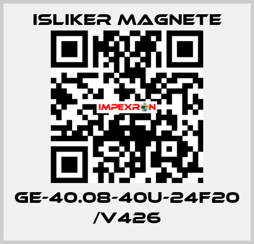 GE-40.08-40U-24F20 /V426 ISLIKER MAGNETE