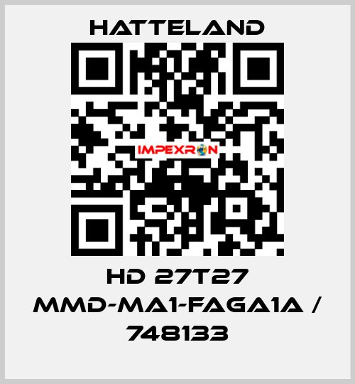 HD 27T27 MMD-MA1-FAGA1A / 748133 HATTELAND