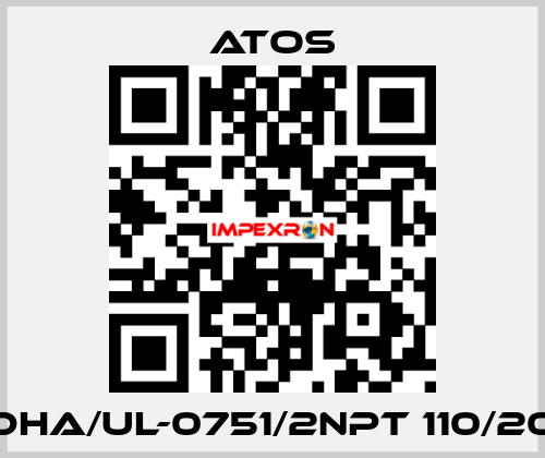 DHA/UL-0751/2NPT 110/20 Atos