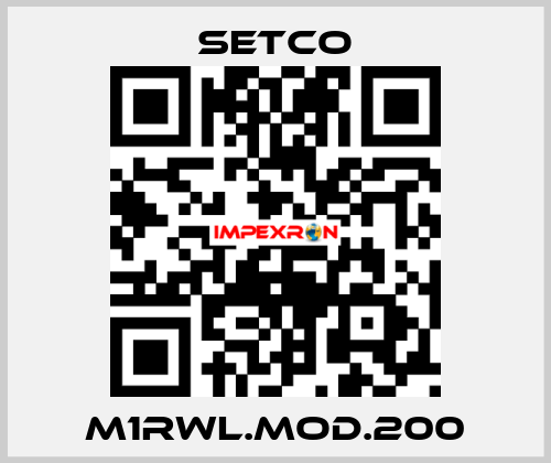 M1RWL.MOD.200 SETCO