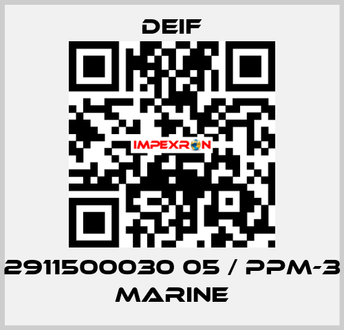 2911500030 05 / PPM-3 Marine Deif