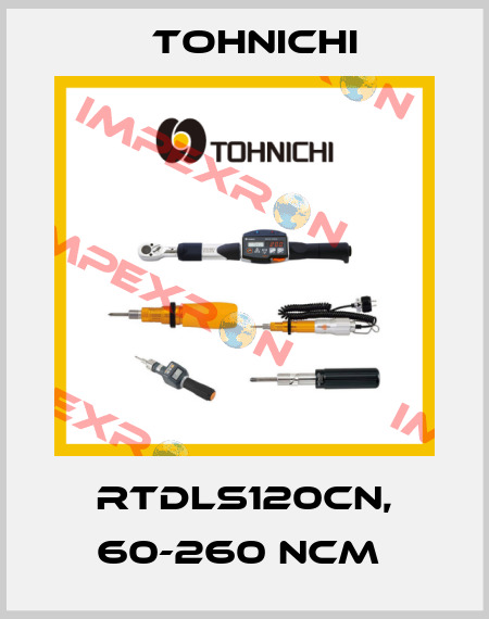 RTDLS120CN, 60-260 Ncm  Tohnichi