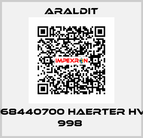 168440700 HAERTER HV 998  Araldit