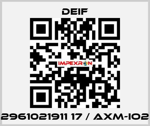 2961021911 17 / AXM-IO2 Deif
