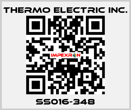 SS016-348 Thermo Electric Inc.