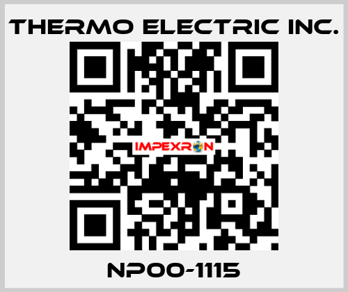 NP00-1115 Thermo Electric Inc.