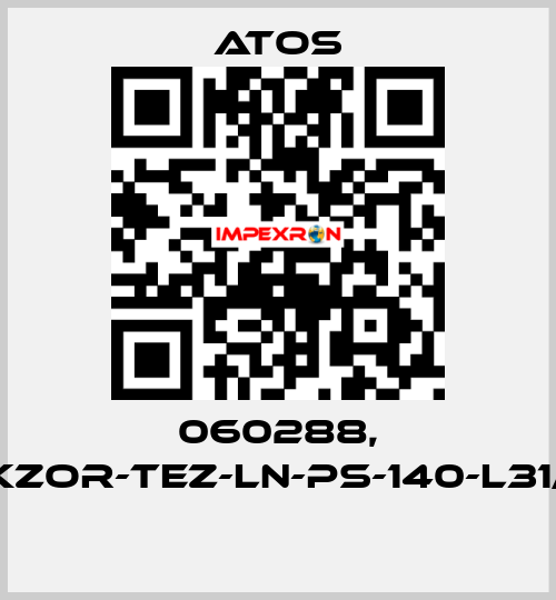 060288, DLKZOR-TEZ-LN-PS-140-L31/BZ   Atos