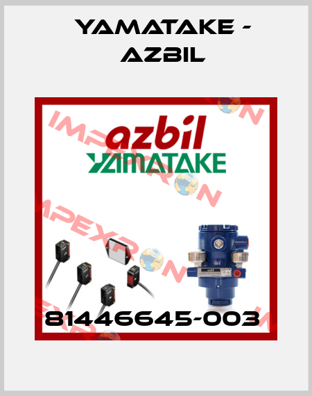 81446645-003  Yamatake - Azbil