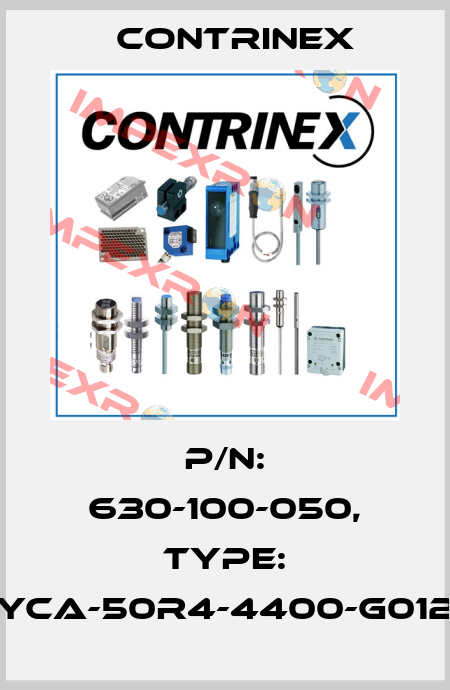 p/n: 630-100-050, Type: YCA-50R4-4400-G012 Contrinex