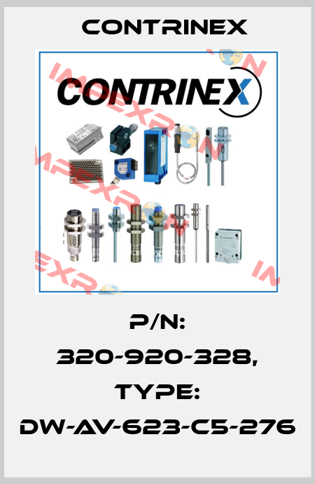 p/n: 320-920-328, Type: DW-AV-623-C5-276 Contrinex