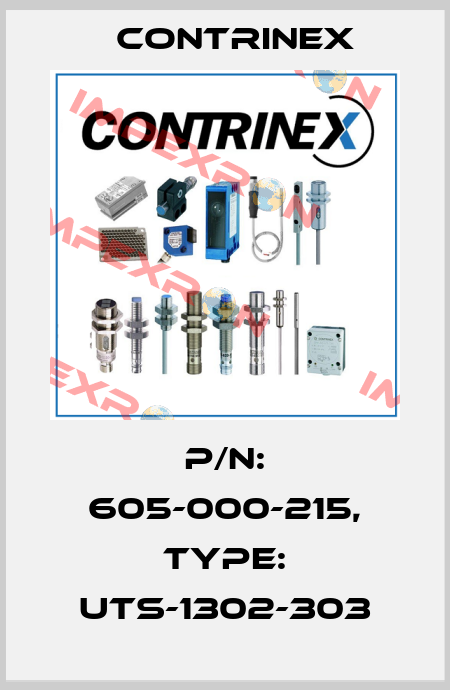 p/n: 605-000-215, Type: UTS-1302-303 Contrinex