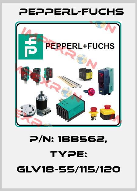 p/n: 188562, Type: GLV18-55/115/120 Pepperl-Fuchs