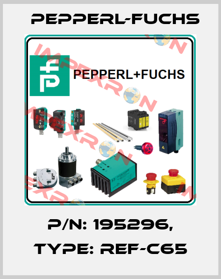 p/n: 195296, Type: REF-C65 Pepperl-Fuchs
