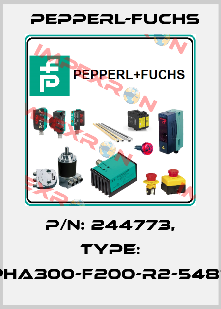 p/n: 244773, Type: PHA300-F200-R2-5487 Pepperl-Fuchs
