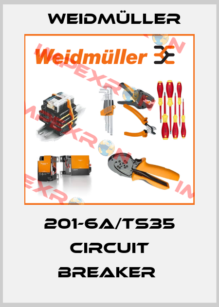 201-6A/TS35 CIRCUIT BREAKER  Weidmüller
