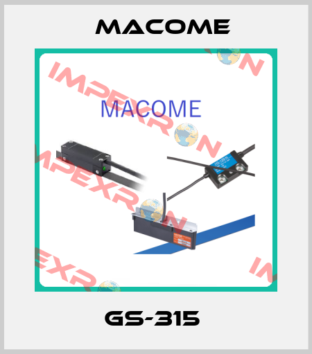 Gs-315  Macome