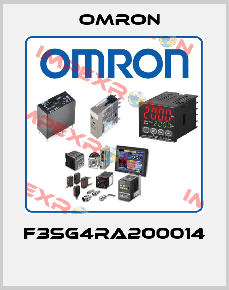 F3SG4RA200014  Omron
