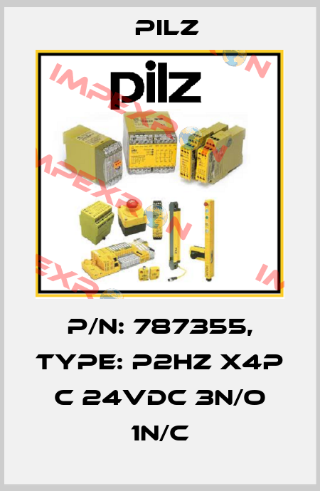 p/n: 787355, Type: P2HZ X4P C 24VDC 3n/o 1n/c Pilz
