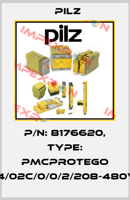 p/n: 8176620, Type: PMCprotego D.24/02C/0/0/2/208-480VAC Pilz