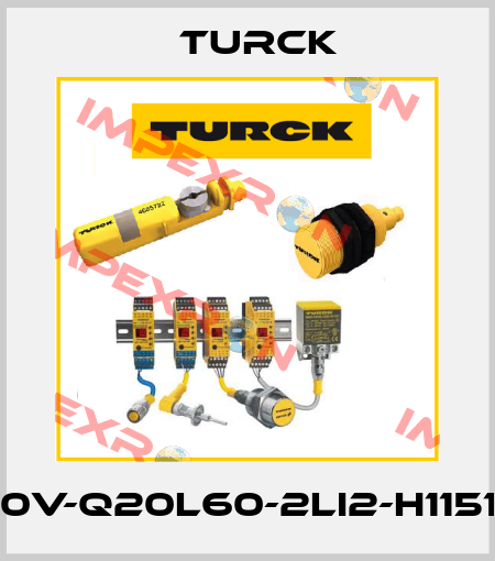 B1N360V-Q20L60-2LI2-H1151/S1217 Turck