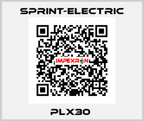 PLX30  Sprint-Electric
