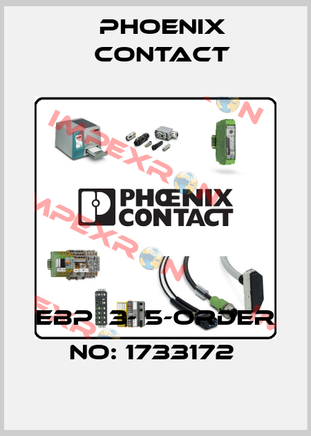 EBP  3- 5-ORDER NO: 1733172  Phoenix Contact