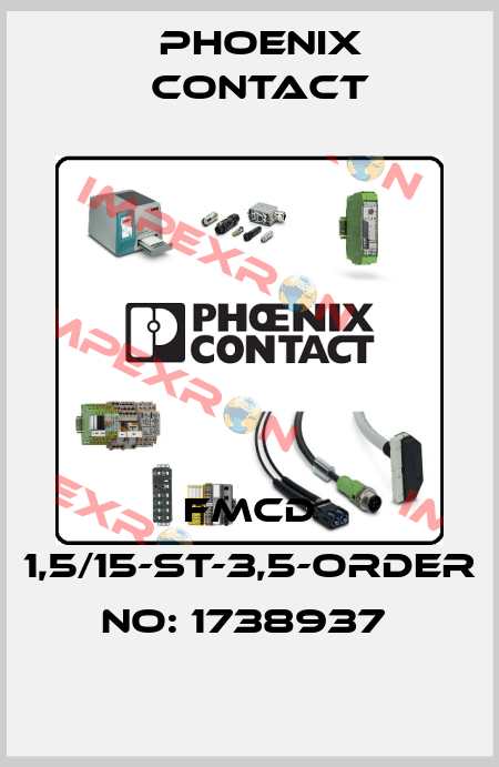 FMCD 1,5/15-ST-3,5-ORDER NO: 1738937  Phoenix Contact