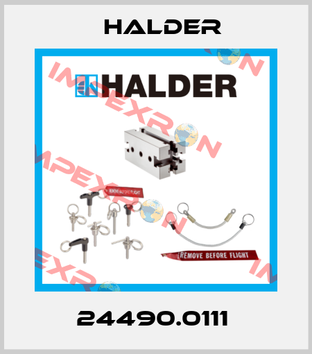 24490.0111  Halder
