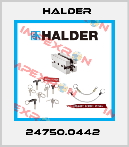 24750.0442  Halder
