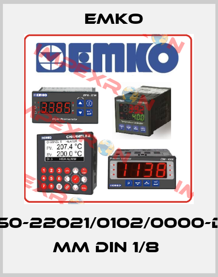 ESM-4950-22021/0102/0000-D:96x48 mm DIN 1/8  EMKO
