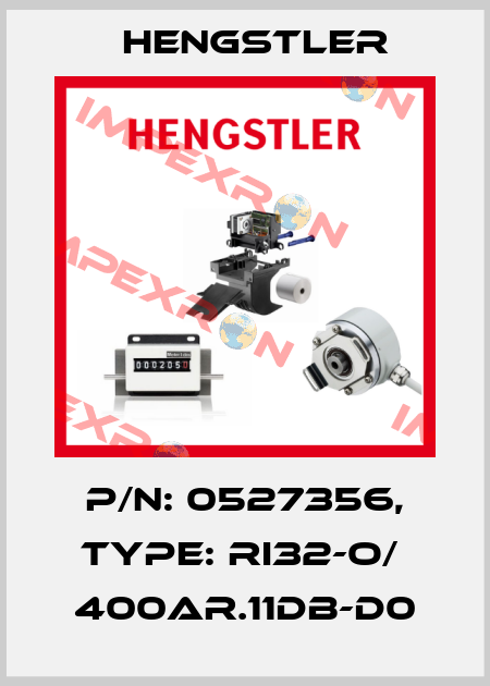 p/n: 0527356, Type: RI32-O/  400AR.11DB-D0 Hengstler