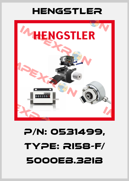 p/n: 0531499, Type: RI58-F/ 5000EB.32IB Hengstler