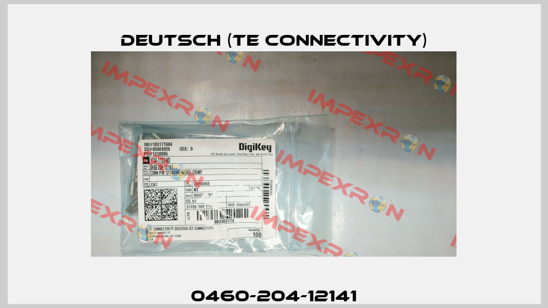 0460-204-12141 Deutsch (TE Connectivity)