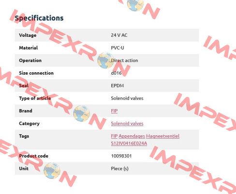 S12IV0416E024A(10098301) Fip