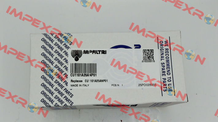Art. 13349 / Type: CU-110-1-A25-A-N-P01 MP Filtri