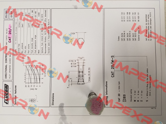 VBH.800CAP20/M  Flucom